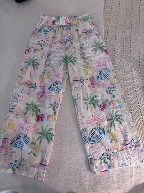 Calypso St. Barth Linen Blend Pants
